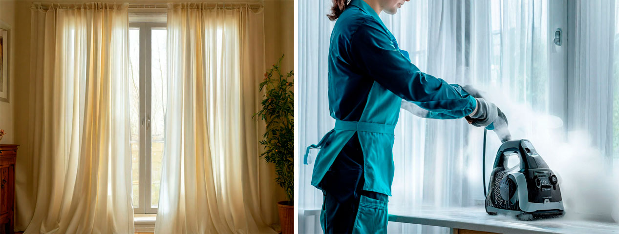 Химчистка штор